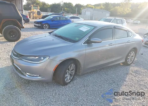 2015 Chrysler 200 C из США, поврежденный, VIN 1C3CCCCG5FN510276